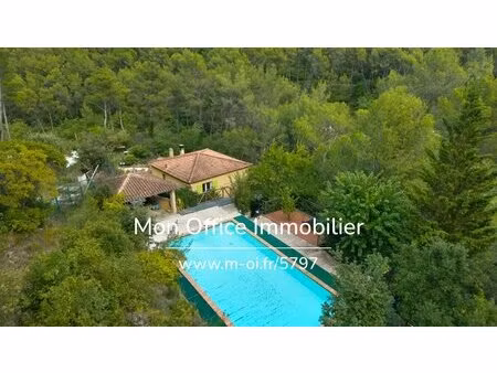 référence : 5797-gbe. - maison 5 pièces avec piscine et pool house