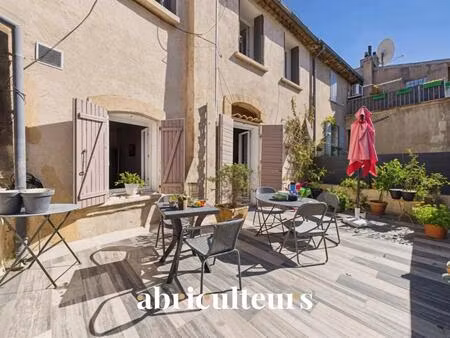 la roque-d'anthéron – maison de village 152 m²  terrasse plein sud