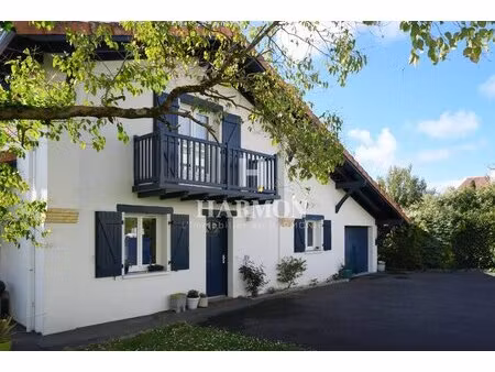 harmon a vendre maison de charme avec garage à anglet  quartier montbrun