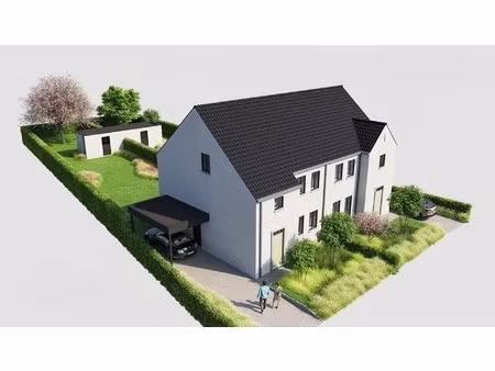 exclusieve nieuwbouwwoning in pastorijstijl – guldensporenlaan  houthalen