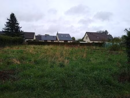 vente terrain à gauville (61550) : à vendre / 1052m² gauville