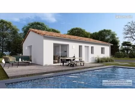 maison 3 pièces 80 m²