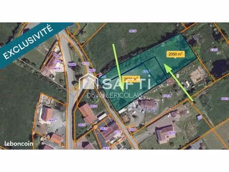 terrain 2100 m² graignes-mesnil-angot