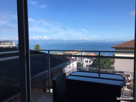 magnifique vue lac - t1 evian