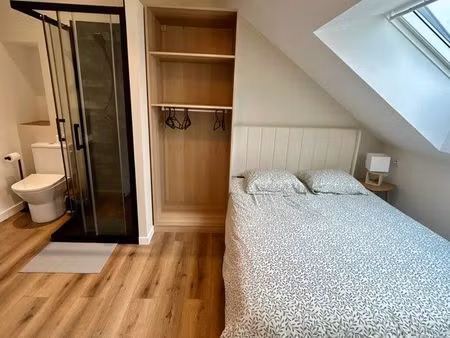 mini-studio meublé indépendant avec sbd + wc privatifs - 650 cc - dispo immédiate - nantes