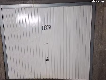 boxe dans résidence sécurisée