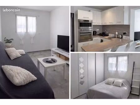 f2 meublé 40 m² – entièrement équipé – 680 cc – prêt à vivre