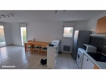 location appartement 62m2 - 2 chambres - meublé - centre gex
