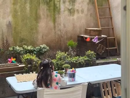 studio 28 m² meublé avec terrasse et jardin – bien rare à parisu2028u2028très beau studio 