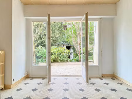 echoppe double de plain pied avec jardin - talence