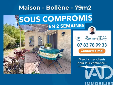 maison à bollène (84500)