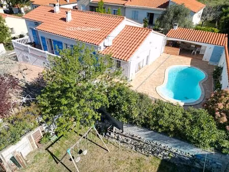 st paul maison t4 120 m2 piscine & panorama