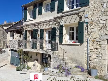 maison de village 110 m² avec jardin de 265 m²  garage et parking privé aurel