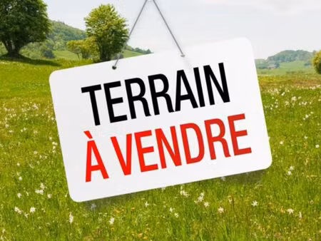 vente terrain  1250.00m²  porte