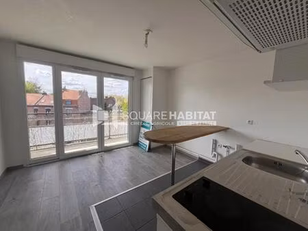 location appartement 1 pièce 21m² wasquehal 59290