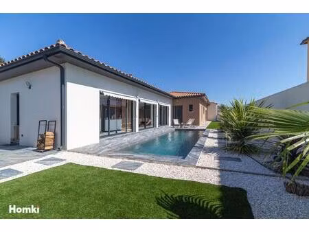 magnifique villa t5 neuve de plain-pied avec piscine à pouzols