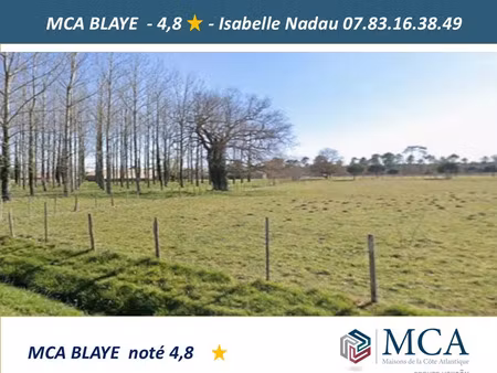 vente terrain 18000 m² saint-savin (33920)