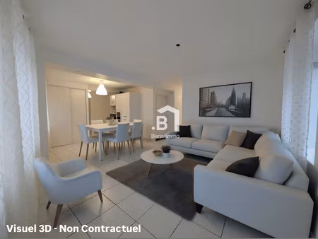 appartement de charme t3 60 m2 à saint-alban-de-roche