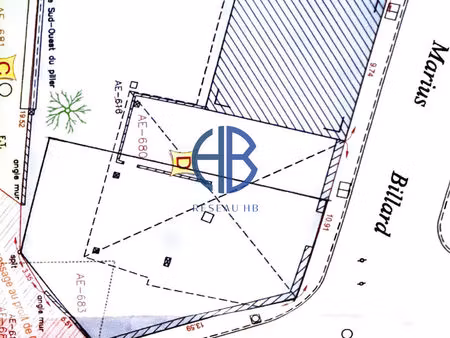 terrain la tour du pin 460 m2