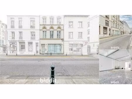 surface commerciale en vente publique à boulevard emile jacqmain 66 bruxelles (vbe10238)