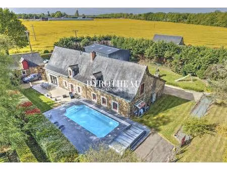 vente maison piscine à segre (49500) : à vendre piscine / 295m² segre