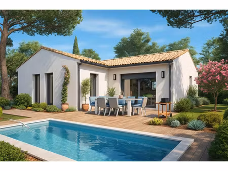 vente maison à construire 60 m² saujon (17600)