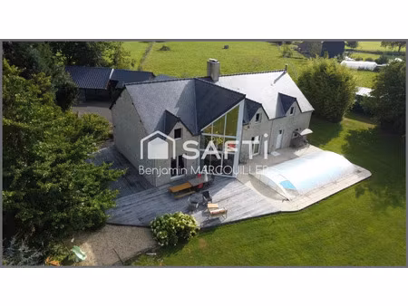 vente maison 7 pièces 285 m² villedieu-les-poêles-rouffigny (50800)