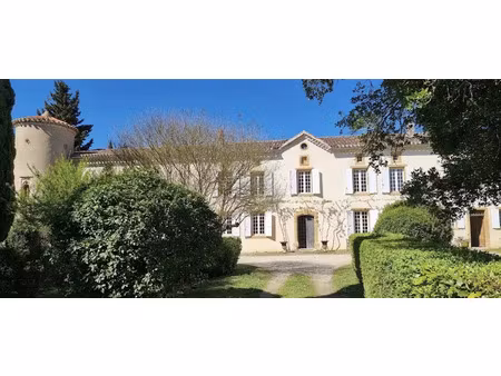 vente propriété 12 pièces 503 m² à fendeille (11400)  695 000 €