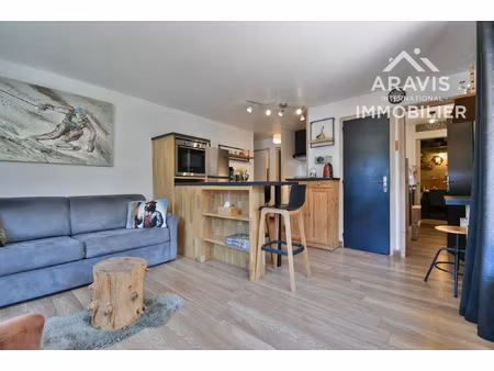 bel appartement t2 + cabine sur les hauteurs du village