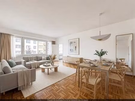 woluwe-st-lambert : appartement 2 chambres  terrasse  cave