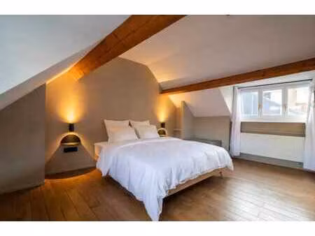 sablon - maison 3ch - vente société - crédit 1 40%