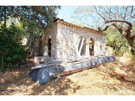 a vendre en exclusivité - terrain en zone n avec ruine en pierre à callas : le cabanon de 