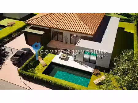villa t4 avec piscine et garage proche de la mer ghisonaccia