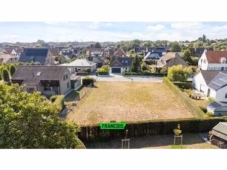 terrain à bâtir près du centre de de haan à vendre!