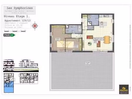 magnifique appartement 2 chambres