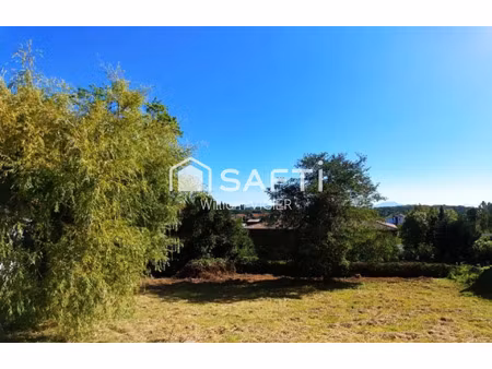 vente terrain 814 m² bayonne (64100)