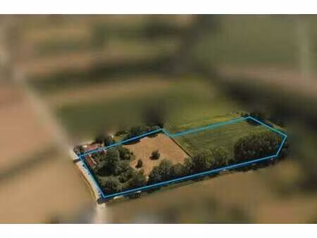 ruime te renoveren hoeve met stallingen en bijgebouwen in...