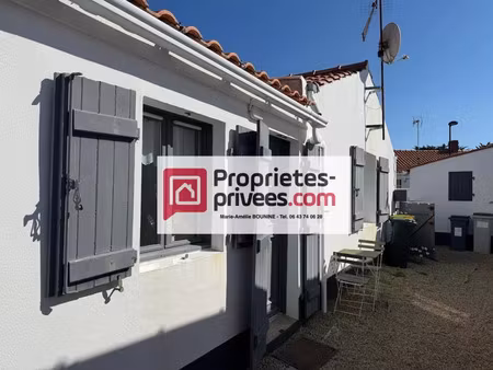 vente maison 2 pièces 45 m² noirmoutier-en-l’île (85330)