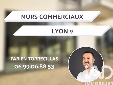 vente commerce 342 m² lyon 9 (69009)
