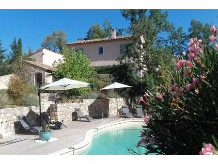 fayence – villa 190 m² avec piscine  dépendances et terrain 3900 m²