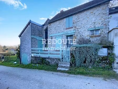 maison de village à rénover d'environ 45m² avec jardin  orbais l'abbaye
