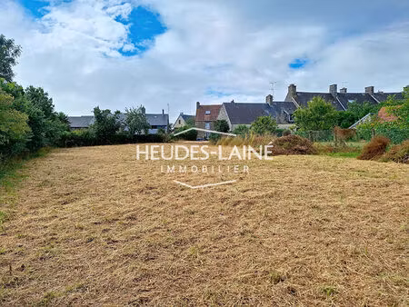 terrain constructible - baie du mont st michel à pied - 1021 m² st leonard - 50300 vains