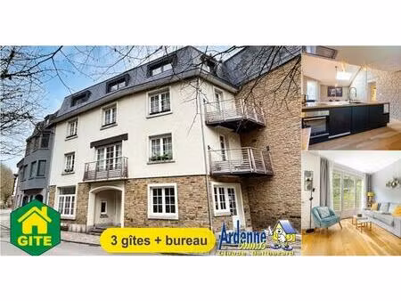 immeuble mixte à vendre à quai de l'ourthe 10 la roche-en-ardenne (vbe10287)