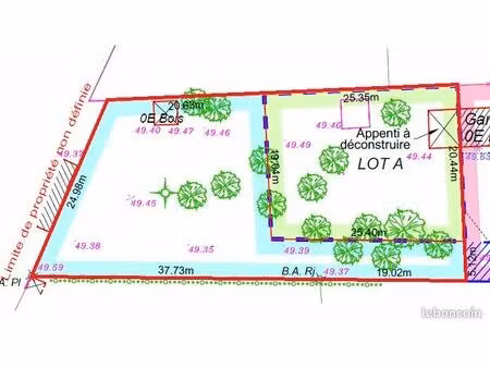 terrain 1 248 m² belin beliet