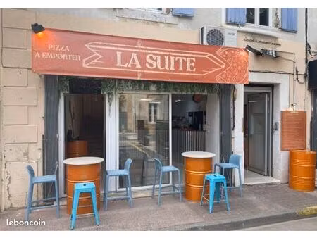 opportunité rare pizzéria clé en main avec fort potentiel - emplacement numéro 1 au cœur d
