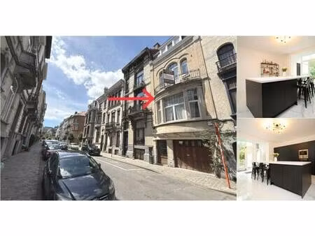 maison à vendre avec terrasse et jardin   ixelles (vbe10014)