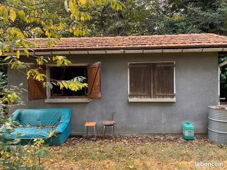 terrain de loisirs 2914 m2 plat et arboré en bordure de neste(affluent garonne)idéal pêche