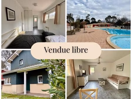 maison 3 chambres dans résidence avec piscine