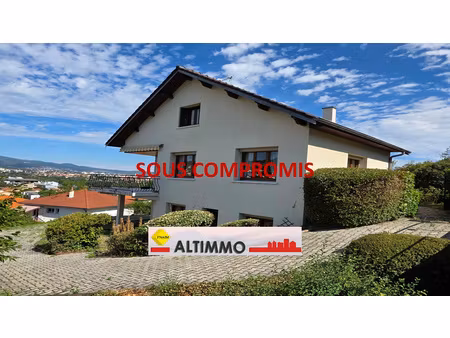 dans un quartier trés résidentiel de romagnat avec une vue p