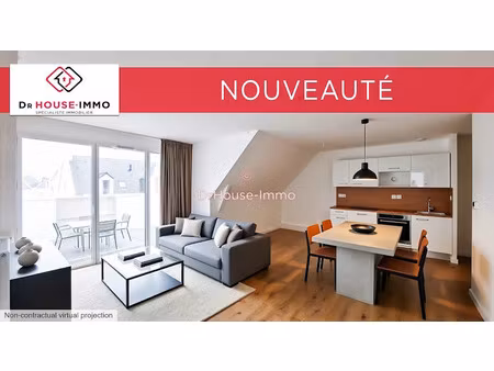 vente appartement 3 pièces 64.46 m² à crach (56950)  322 000 €